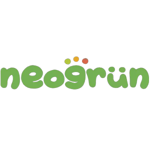 Neogrün oragnische vingerverf en klei