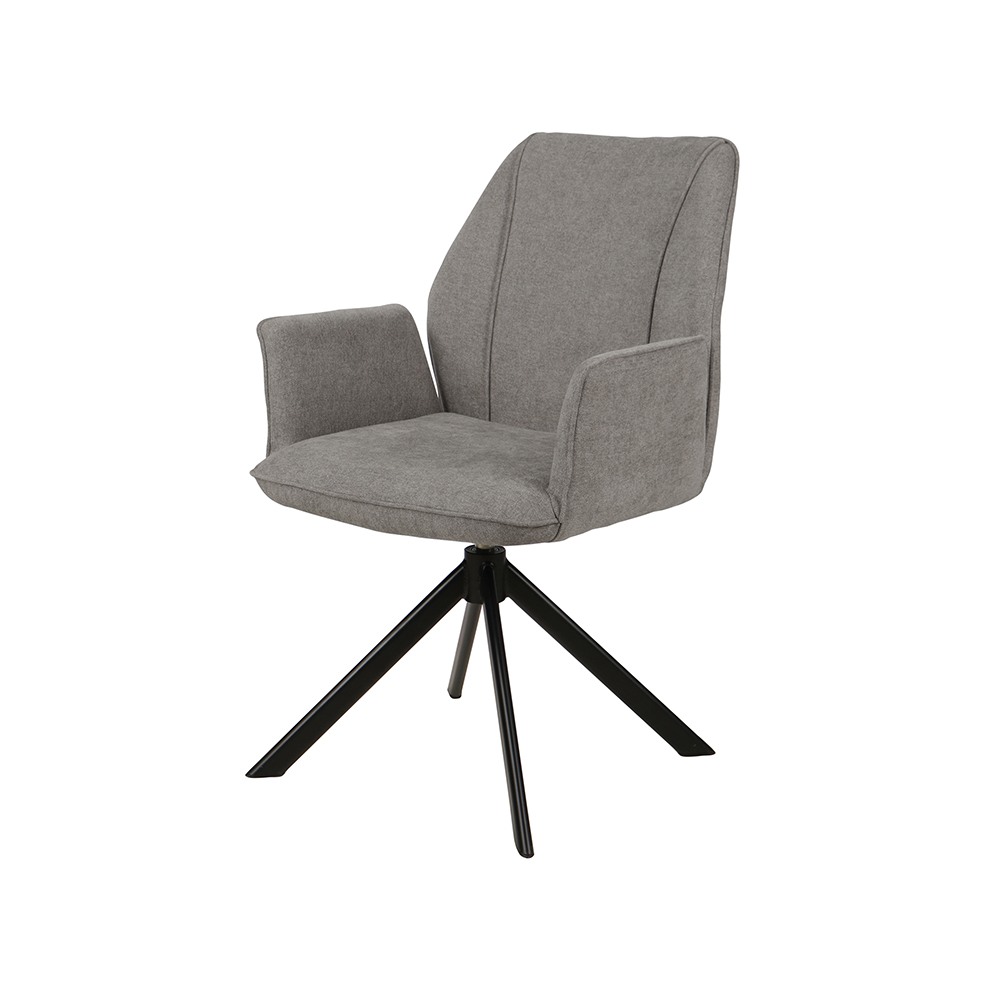 Alba eetkamerstoel - draaipoot 360ARS - Storm - Grey 97