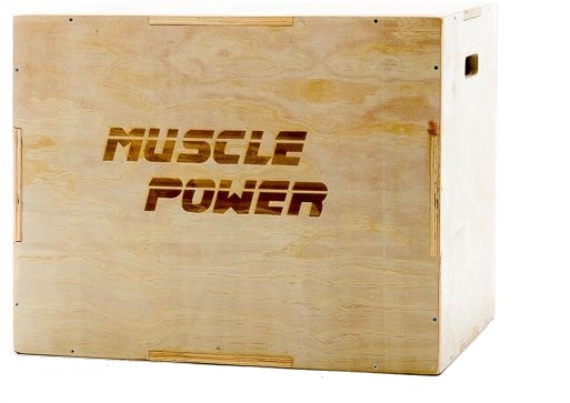 Muscle Power Houten Plyo Box