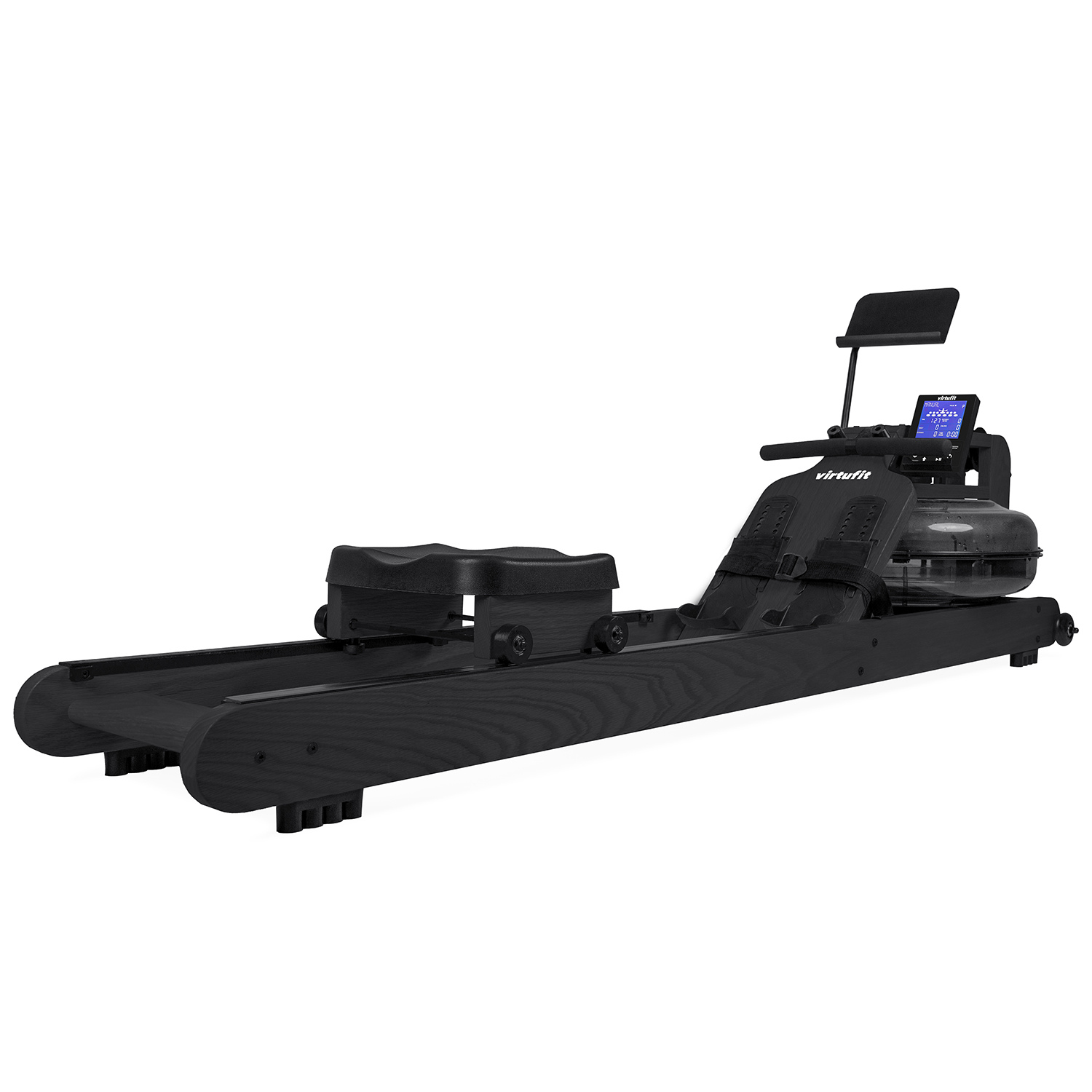 VirtuFit Elite Water Resistance Houten Roeitrainer - Black Edition