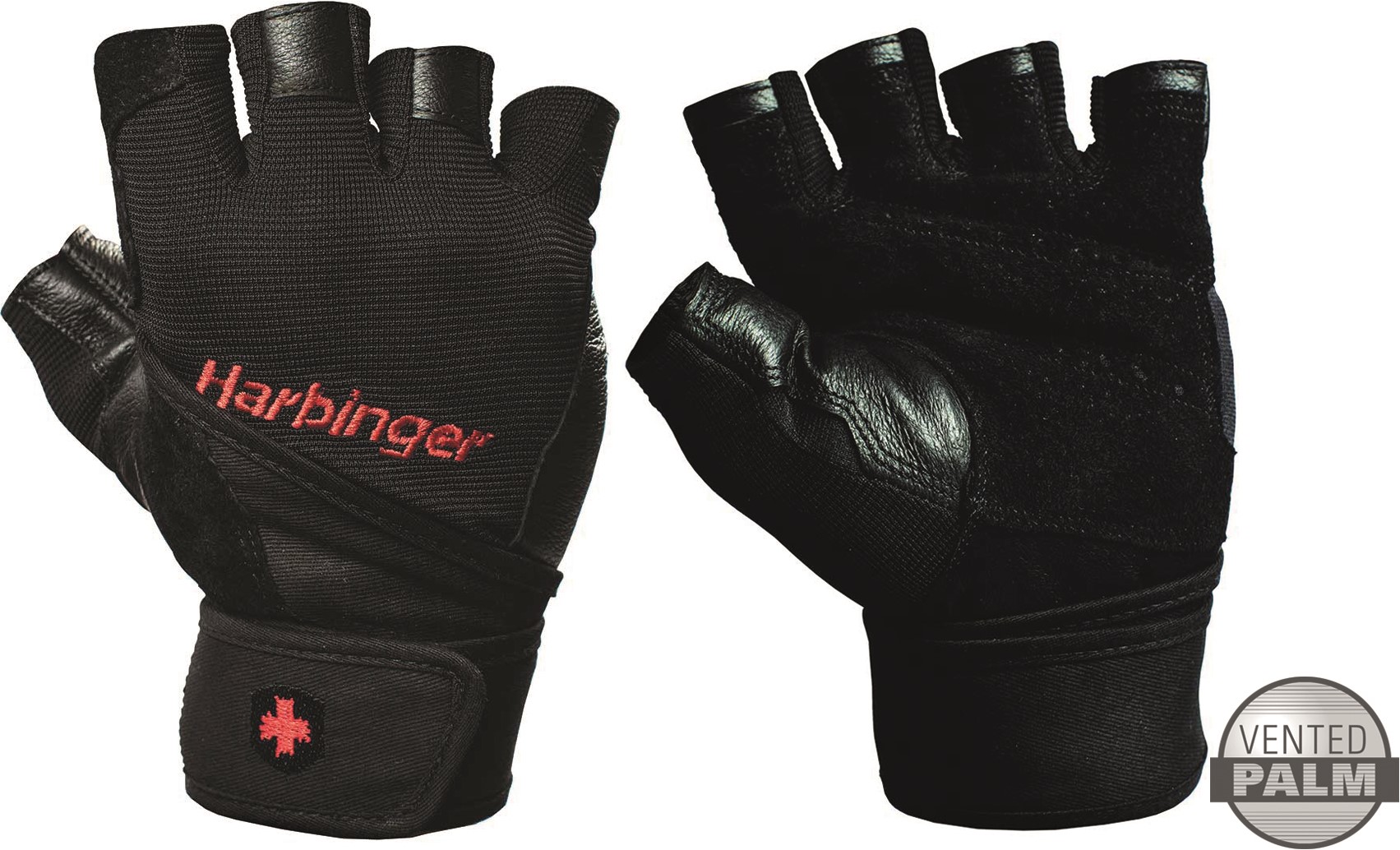 Harbinger Pro WristWrap Fitness Handschoenen