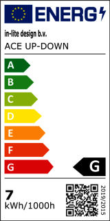 Energielabel Ace Up-down white