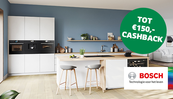 Nu tot €150,- cashback op Bosch