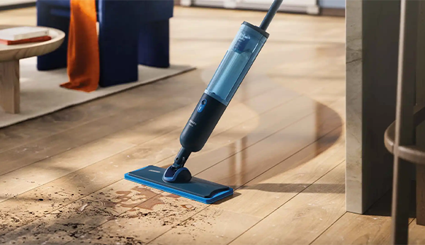 50% sneller droog en vlekkeloos schoon